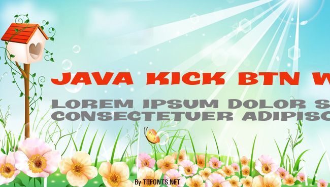 Java Kick BTN Wide example